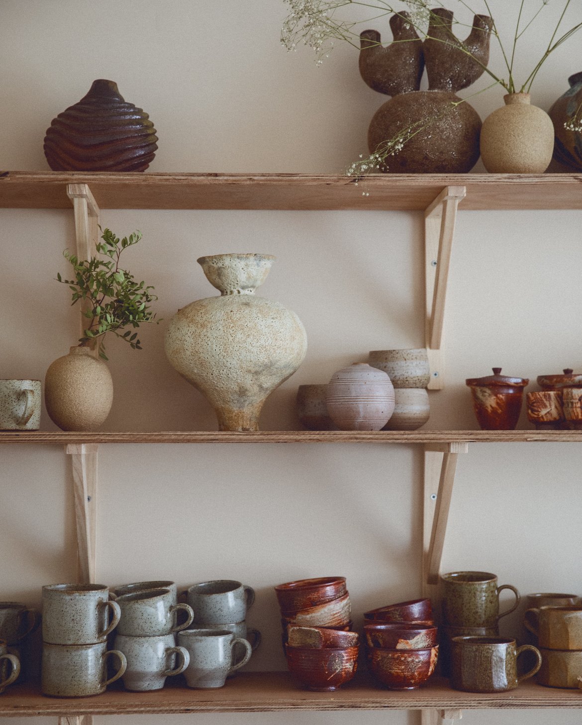 Hand-thrown teaware