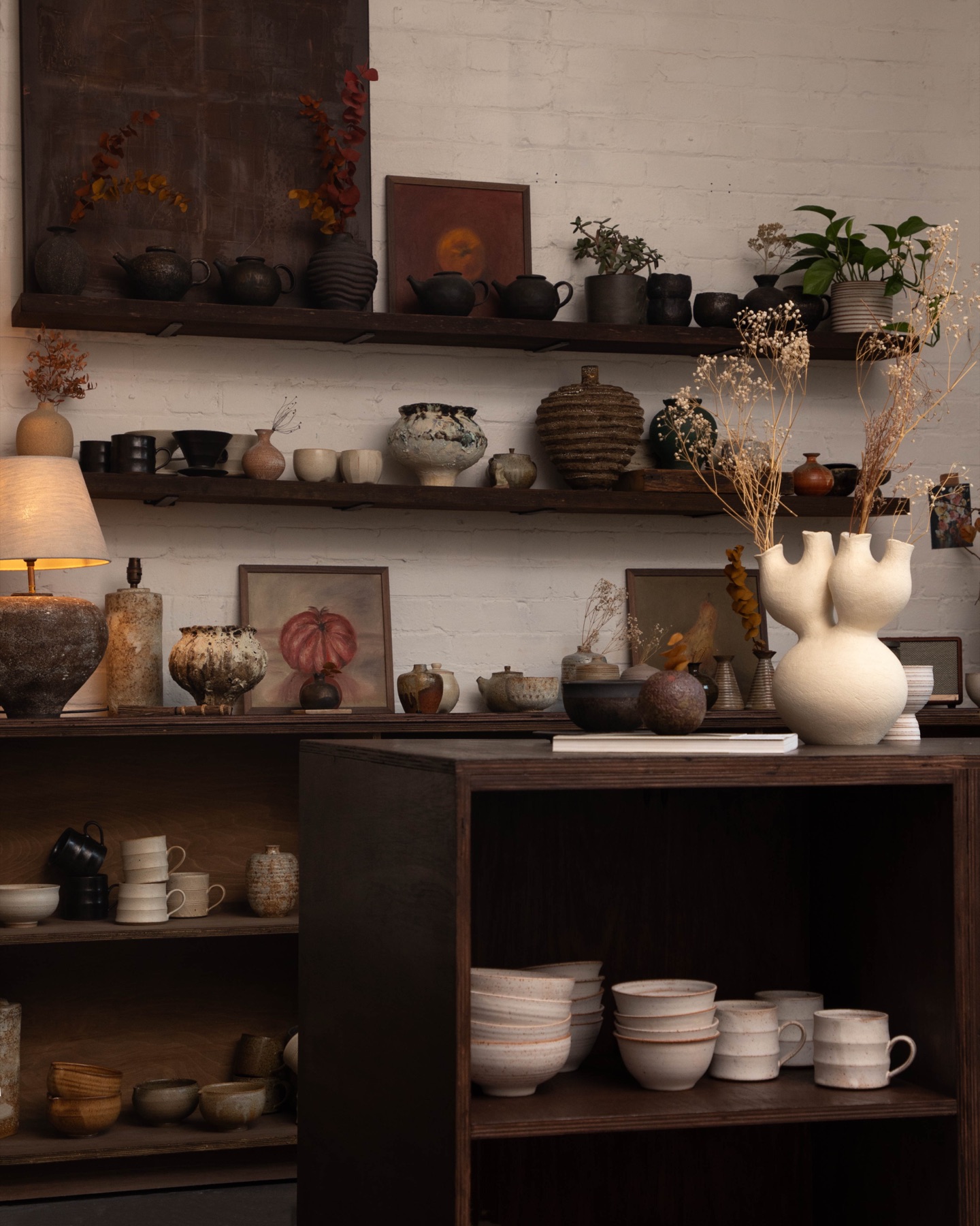 Studio shelves